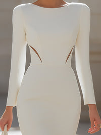 Precision-Cut Long Sleeve Bodycon Dress