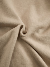 Taupe Draped Knit Wrap Top