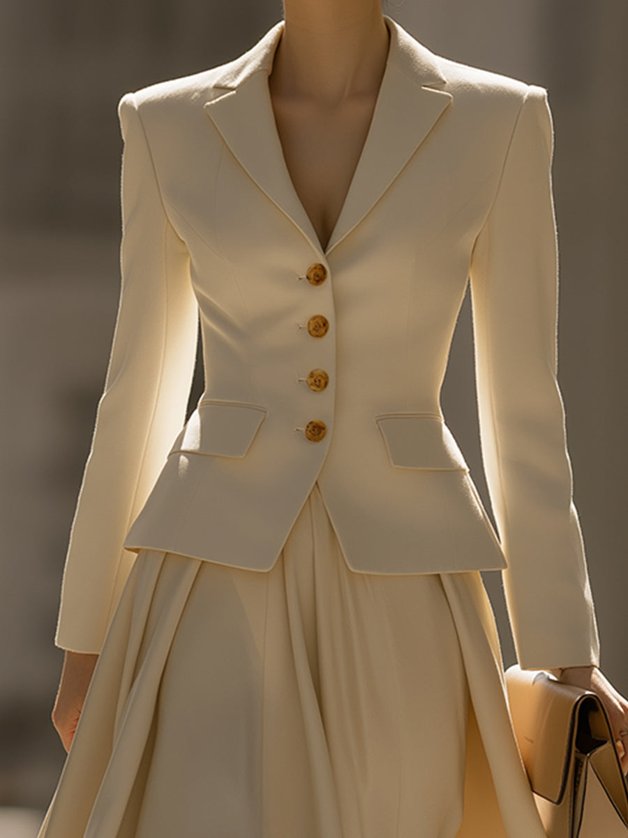 High-grade Umbrella Skirt Suit Three-dimensional Suit
