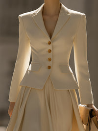 High-grade Umbrella Skirt Suit Three-dimensional Suit