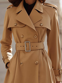 Classic Belted Trench Coat