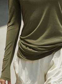 Boat Neck Lightweight Layered Top And Halter Neck Tank Top Set