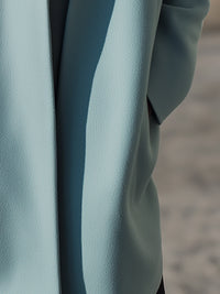 Elegant Powder Blue Coat