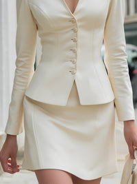 Hourglass Tailored Peplum Blazer Set