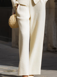 Knit Tailored Pantsuit