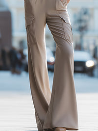 Tailored Utility Jumpsuit With Belt Detail