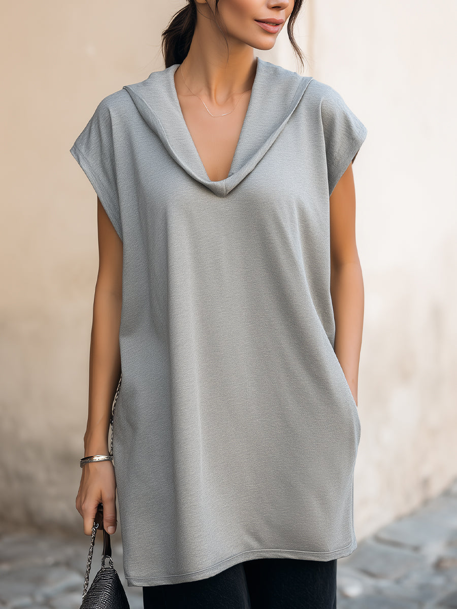 Relaxed Short Sleeve Minimalist T-Shirt
