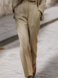 Relaxed Single-Breasted Blazer And Trousers Set
