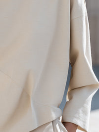 Asymmetric Minimal Texture Blouse