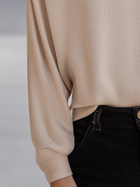 Off-Shoulder Draped Knit Top