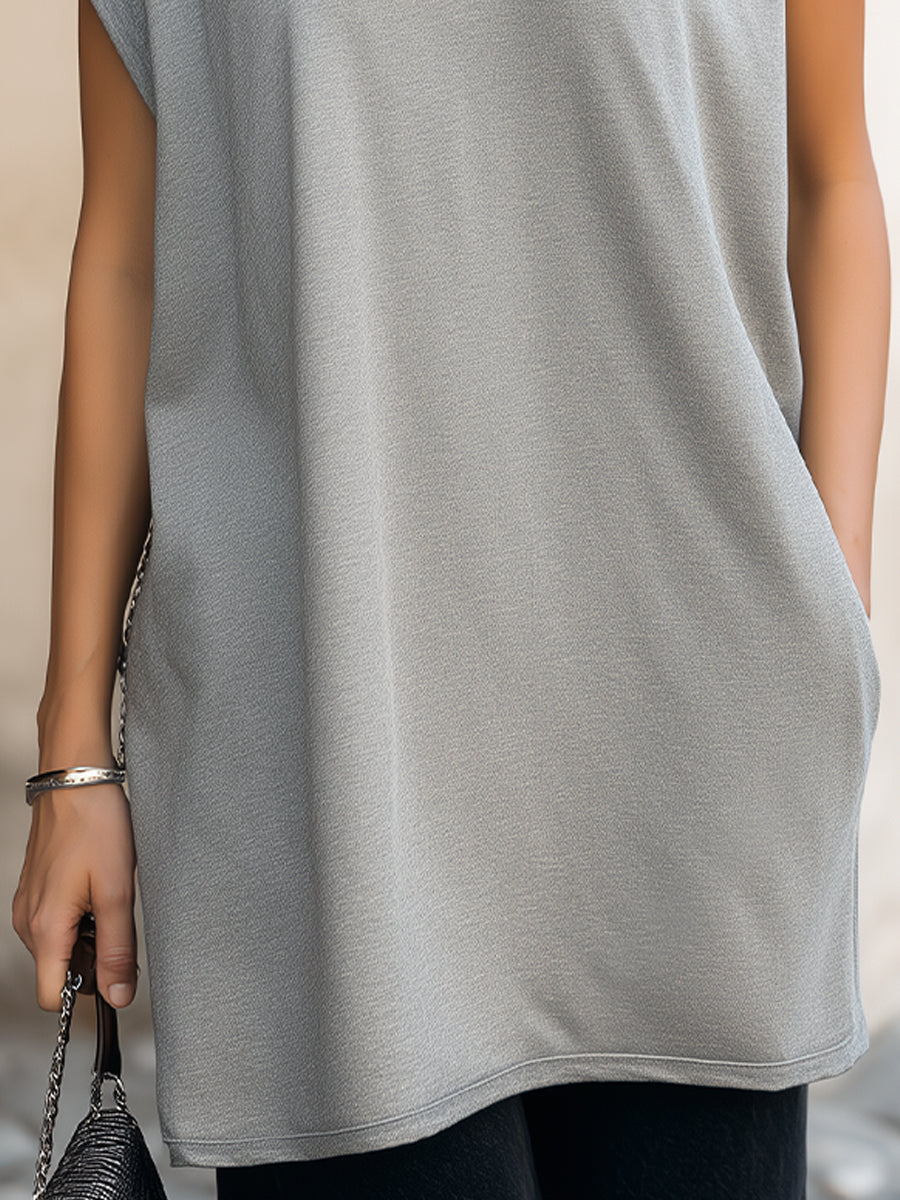 Relaxed Short Sleeve Minimalist T-Shirt