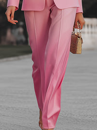 Sunset Ombre Tailored Blazer Pants Set