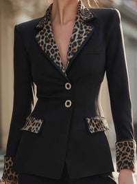 Longline Coat With Velvet Lapels And Cuffs