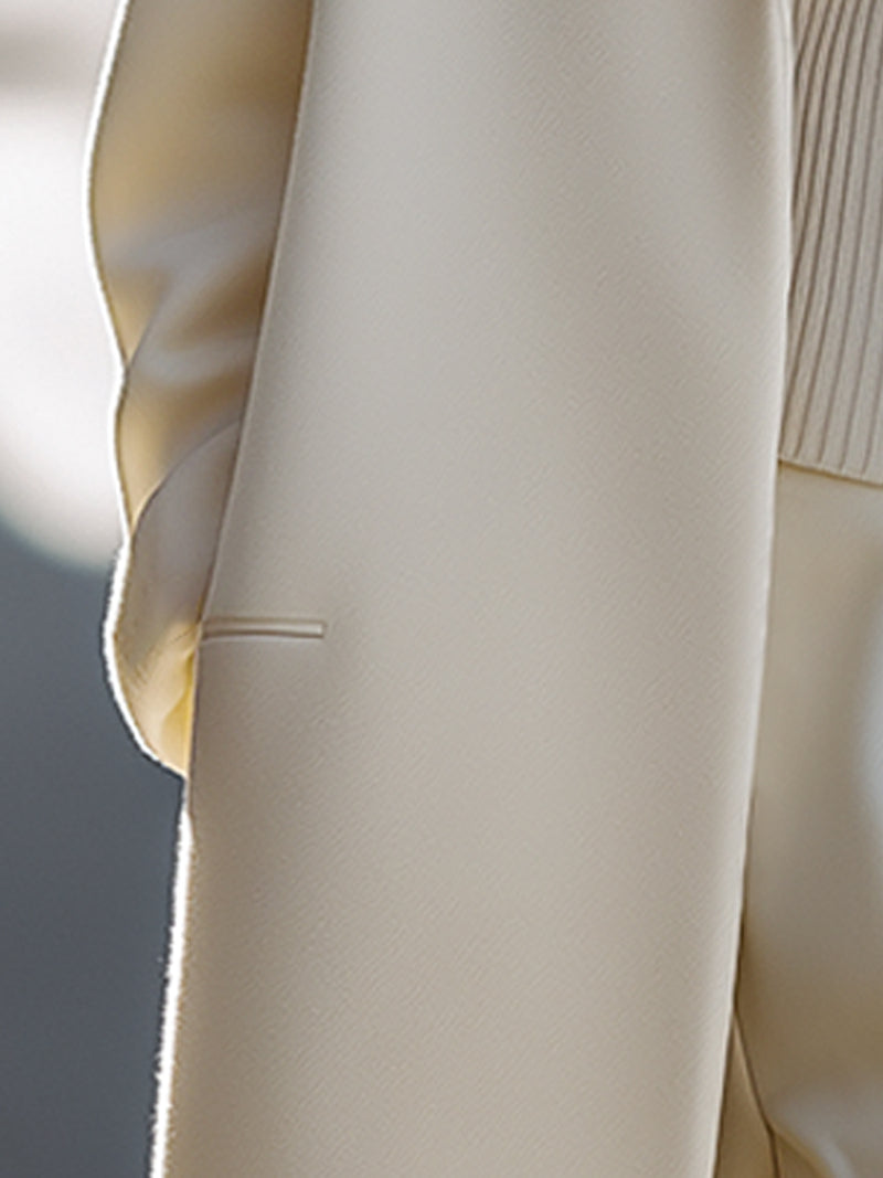 Structured Minimalist Wool Coat