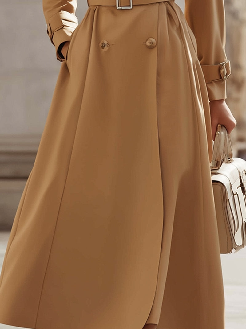 Classic Belted Trench Coat